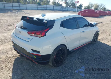 2020 Hyundai Veloster N из США, поврежденный, VIN KMHT36AH9LU005122